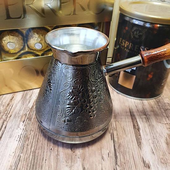 Кофейно-мясной подарочный набор в деревянном ящике