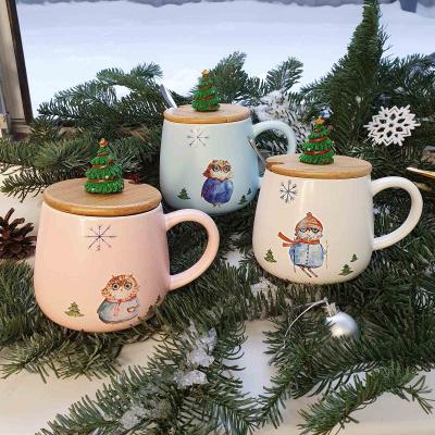 Подарочный набор с новогодней кружкой и шоколадом