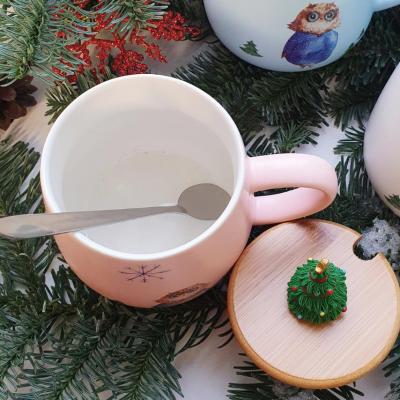 Подарочный набор с новогодней кружкой и шоколадом