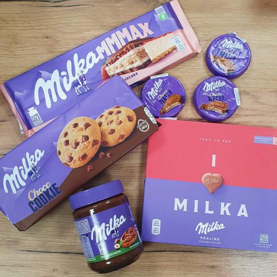 Подарочный набор сладостей Milka