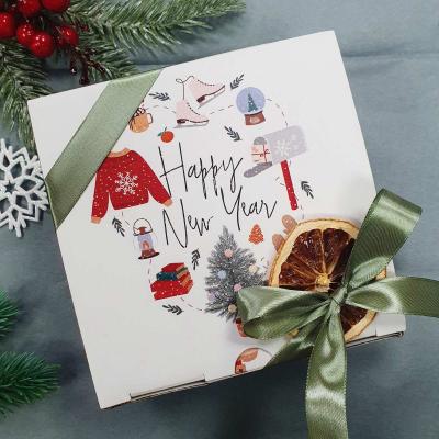 Новогодний косметический подарочный бокс 