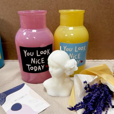 Подарочный набор с вазой и шоколадом