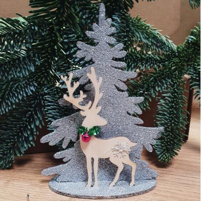 Новогодний подарочный набор чая с мёдом 