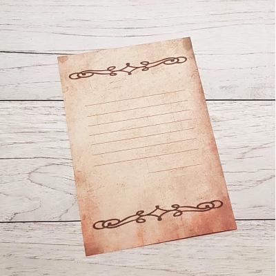 Свиток для письма и пожеланий